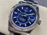 Rolex Sky-Dweller 42 m336934 0005 Stainless Steel Blue Dial Replica Watch - Image 5