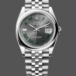 Rolex Datejust m126200 0017 Grey Wimbledon dial Stainless Steel 36MM Unisex Replica Watch