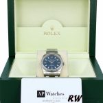 Rolex Oyster Perpetual Air King 114210 Blue Dial 34mm Unisex replica watch - Image 6