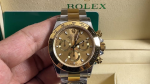 Rolex Cosmograph Daytona 116503 Champagne Index Dial 40MM Mens Replica Watch - Image 2