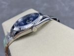 Rolex Datejust 126334 0025 Fluted Bezel Blue Roman Numeral Dial 41MM Mens Replica Watch - Image 8