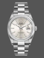 Rolex Datejust 126200 Stainless Steel Silver Index Dial 36MM Unisex Replica Watch