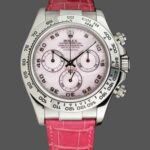 Rolex Daytona 116519 Rose MOP Arabic Pink Strap 40mm Mens Replica Watch