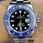 Rolex Submariner 126610 Blue Bezel Black Dial 41mm Mens Replica Watch - Image 12