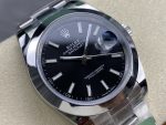 Rolex Datejust 41mm Black Index Oyster Stainless Steel 126300 0011 Men's Watch - Image 4