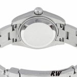 Rolex Oyster Perpetual 176200 Rhodium Grey Roman Numeral Dial 26mm Lady Replica Watch - Image 5