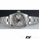 Rolex Datejust 179160 Silver Index Dial Domed Bezel 26MM Lady Replica Watch - Image 4