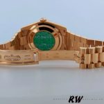 Rolex Day-Date 118235 Pink Roman Numeral dial 36mm Lady Replica Watch - Image 5