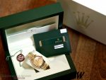 Rolex Day-Date 118208 Arabic Numeral Wave Champagne Dial 36mm Unisex Replica Watch - Image 6