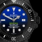 Rolex Sea-Dweller Deepsea 116660 PVD/DLC Coated Stainless Steel D-Blue Dial 44MM Mens Replica Watch - Image 2
