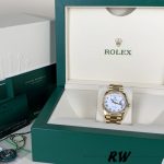 Rolex Day-Date 128238 Fluted Bezel White Roman Dial 36MM Replica Watch - Image 15