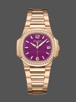 Patek Philippe Nautilus 7010 1R 013 Purple Dial 32mm