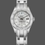 Rolex Pearlmaster 80319 MOP Diamond Dial 29MM Lady Replica Watch