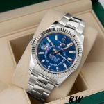 Rolex Sky-Dweller 42 m336934 0005 Stainless Steel Blue Dial Replica Watch - Image 12