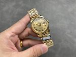 Rolex Day-Date 228238 Champagne Roman Dial Fluted Bezel 40mm Mens Replica Watch - Image 5