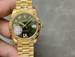 Rolex Datejust 31 Yellow Gold Green Dial m278278 0030 Women's Watch - Image 3