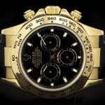 Rolex Cosmograph Daytona 116518 Black Leather Strap 40MM Mens Replica Watch - Image 4