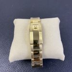 Rolex Yacht Master 168628 White Mother of Pearl Diamond Dial Yellow Gold Case 35mm Women's Watch - Image 10