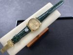 Rolex Day Date 36 Yellow Gold Champagne Dial 118138 0125 Green Strap - Image 6