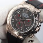 Rolex Daytona 116519 Grey Dial Black RubberB strap 40mm Mens Replica Watch - Image 2