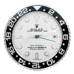 Rolex GMT Master Black & White Wall Clock