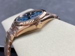 Rolex Sky Dweller 42 Everose Gold Blue Green Dial m336935 0005 Men's Watch - Image 8