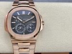 Patek Philippe Nautilus Moon Phase Rose Gold Black Dial 5712 1R 001 40MM - Image 3