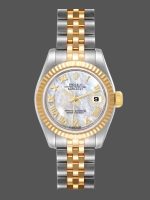Rolex Datejust 179173 Mother Of Pearl White Dial 26MM Lady Replica Watch