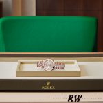 Rolex Datejust 279165 Sundust Index Dial Domed Bezel 28mm Lady Replica Watch - Image 5