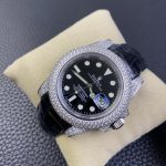 Rolex Submariner Diamond Case Black Dial 116610 40MM Men's Watch - Image 6
