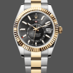 Rolex Sky Dweller 42 Yellow Rolesor Black Dial Oyster M336933 0003 Men's Watch