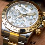 Rolex Cosmograph Daytona 116503 White Mother Of Pearl Dial 40MM Mens Replica Watch - Image 2