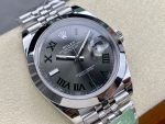 Rolex Datejust 41mm Stainless Steel m126300 0014 Slate Roman Jubilee - Image 4