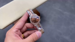 Rolex Datejust 31 m278381RBR 0028 Rose Gold Chocolate Diamond Dial Diamond Bezel Lady Watch - Image 2