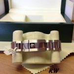 Rolex Datejust 116244 Stainless Steel Pink Floral Dial 36mm Lady Replica Watch - Image 6