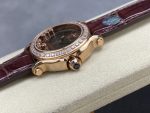 Chopard Happy Sport Diamond Bezel Brown Quartz 278475-3037 - Image 7
