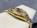 Rolex Day-Date 128348RBR Champagne Index Dial Yellow Gold 36MM Unisex Replica Watch - Image 7