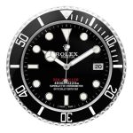 Rolex Deepsea Black Wall Clock