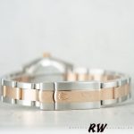 Rolex Datejust 179161 Stainless Steel and Everose Gold Silver Index Dial 26MM Lady Replica Watch - Image 6