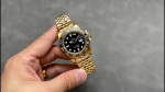 Rolex GMT Master II 40mm m126718grnr 0001 Oyster Bracelet Black Dial Mens Replica Watch - Image 2