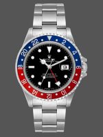 Rolex GMT-Master II 16710 Black Dial Blue Red Pepsi Bezel 40MM Mens Replica Watch