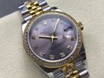 Rolex Datejust 31mm Stainless Steel and Yellow Gold 278383RBR 0022 Grey Diamond Jubilee - Image 4