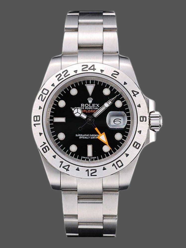 ECA1A828-CBE6-EE3F-B5F1-13881AE1107C Rolex Explorer REP016820 Stainless Steel Black Dial 40MM Mens Replica Watch - Image 1