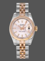 Rolex Datejust 179171 Pink Dial Fluted Bezel 26MM Lady Replica Watch