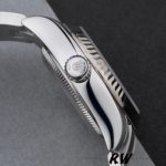 Rolex Oyster Perpetual 176234 Black Dial Blue Baton 26MM Lady Replica Watch - Image 5