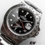 Rolex Explorer II 16570 Stainless Steel Black Dial 40MM Mens Replica Watch - Image 2