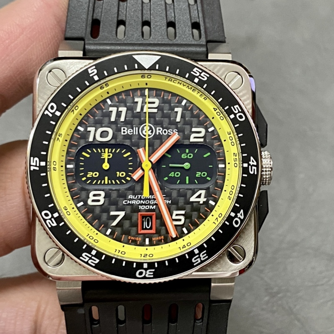 ED99A323-D734-A949-1FE9-F2F86DA3AE8D Bell Ross BR 03-94 R.S.19 - Image 1