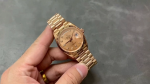 Rolex Day-Date m128235 0009 Everose Gold Pink Rose Dial 36MM Unisex Replica Watch - Image 2