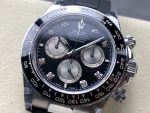 Rolex Daytona 116519 White Gold Automatic Black Dial Diamonds 40mm Mens Replica Watch - Image 5