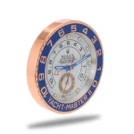 Rolex Yacht Master ll Rose & White Wall Clock - Image 3